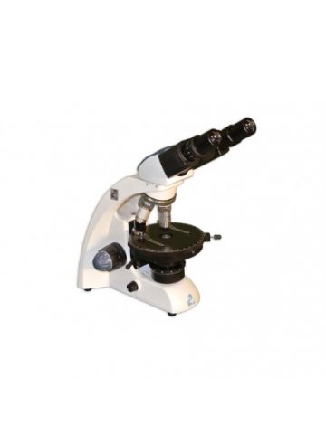 Meiji MT-93L LED Binocular Entry Level Polarizing Semi Plan 4x, 10x, 100x Compound Microscope